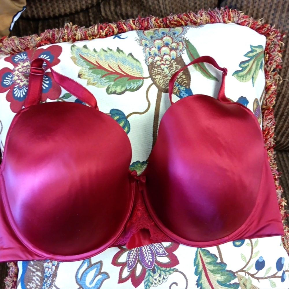 Torrid Curve Sz 44DDD CRANBERRY Adjustable Padded Underwire Bra 44DDD NICE